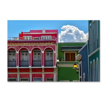 CATeyes 'Old San Juan 10' Canvas Art,30x47